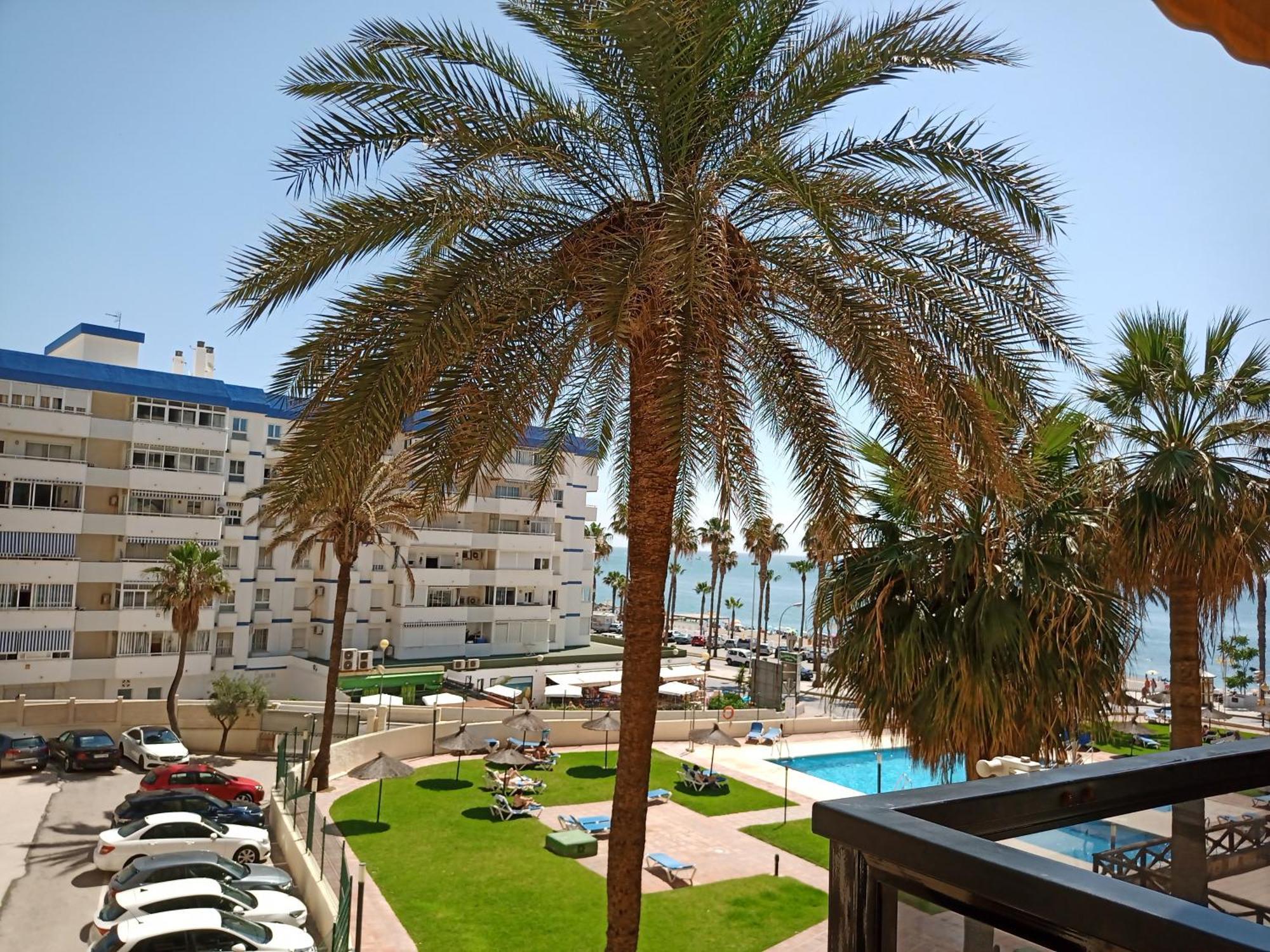 1 Paradise Of Benalmadena Costa Residencial Aloha Playa Vistas Al Mar, Front Beach Mini Duplex Dış mekan fotoğraf
