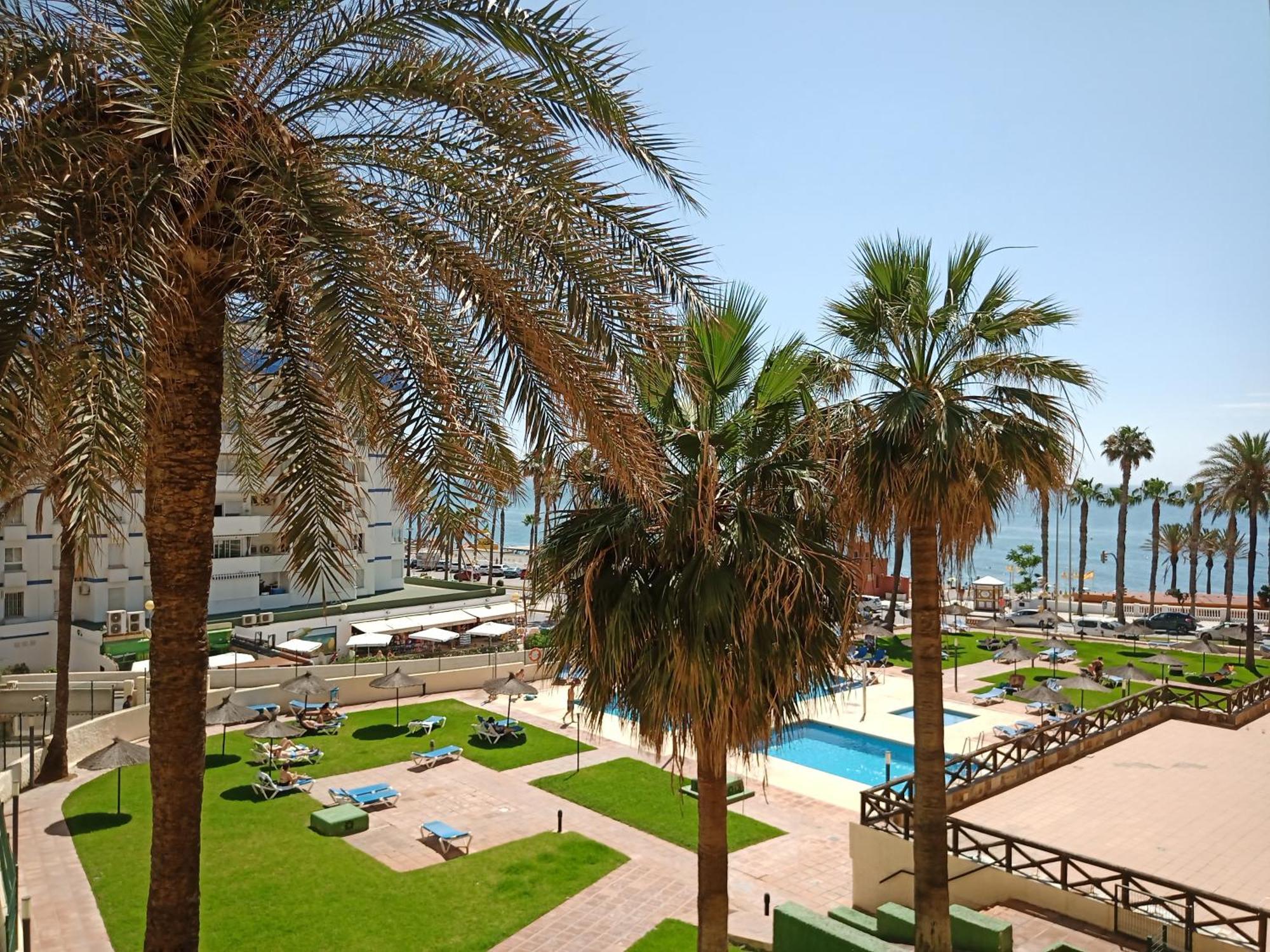 1 Paradise Of Benalmadena Costa Residencial Aloha Playa Vistas Al Mar, Front Beach Mini Duplex Dış mekan fotoğraf